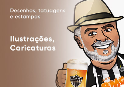 Carrossel de imagens - Ilustração